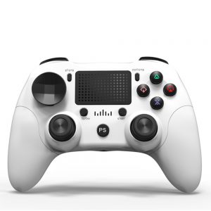 Wireless Controller for PS4 - Video Game Precision Control Gamepad Joystick for Playstation 4/Pro/Slim (White)