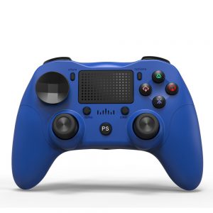 Wireless Controller Wave Blue for PS4 - Video Game Precision Control Gamepad Joystick for Playstation 4/Pro/Slim